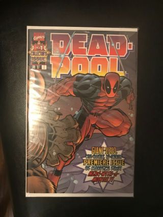 Deadpool 1 (marvel,  1997) 1st Collectors Issue - Nm/vf) Bagged/boarded
