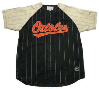 Vintage 90s Mirage Baltimore Orioles Cal Ripken Jr 8 Baseball Jersey Size Xl