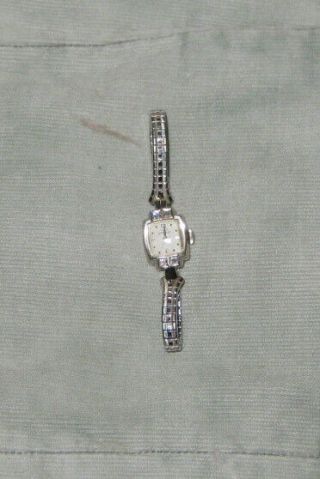 Vintage 1960 Era Lady Hamilton 14k Gold Ladies Wristwatch