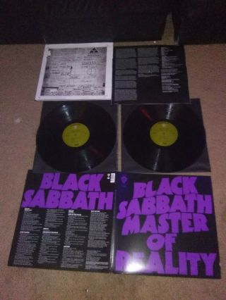 Master Of Reality [deluxe Edition] [lp] By Black Sabbath (vinyl,  Jan - 2016,  2 Di…