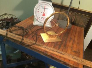 Vintage Jefferson Golden Hour Mystery Clock Good Runner Fast Ship