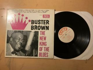 Buster Brown The King Of Blues Lp Fire 102 (vg)