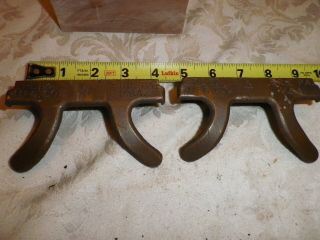 Reed Mfg 4 " Brass Vise Jaw Covers Shape