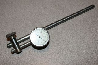 Vintage Starrett No.  196 Test Dial Machinist Gauge Tool