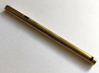 Vintage Aurora Hastil 925 Silver Vermeil Fountain Pen 14K Gold Nib 2