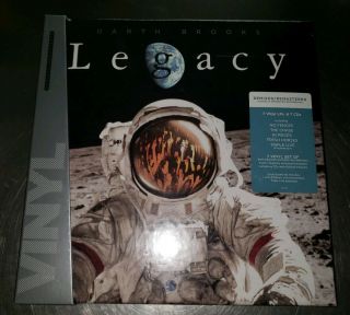 Legacy Limited Edition Box Set Garth Brooks Vinyl/ Cd Remix/ Remaster
