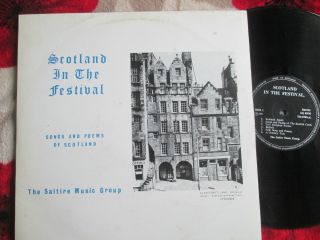 Scotland In The Festival The Saltire Music Group Songs And Poems Of Scotland Lp