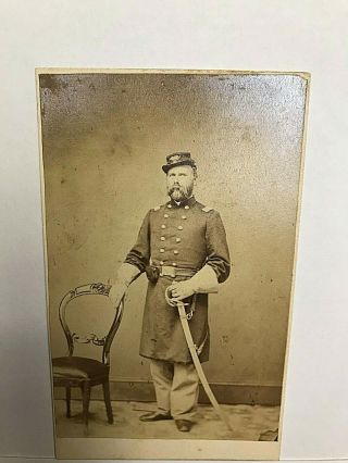 Civil War CDV of Colonel Abraham Garrison Demarest - 22nd Jersey Volunteers 3