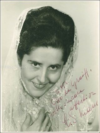 Lili Kraus - Inscribed Photograph Signed