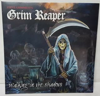 Grim Reaper Walking In The Shadows Lp Vinyl Record Back On Black