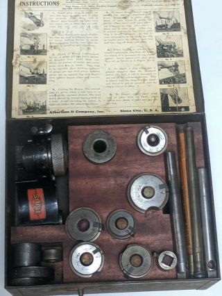Vintage Sioux Valve Seat Insert Cutter Tools