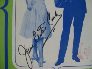 JOHNNY CASH & JUNE CARTER CASH - AUTOGRAPHED SHEET MUSIC - HAND SIGNED BY BOTH 3
