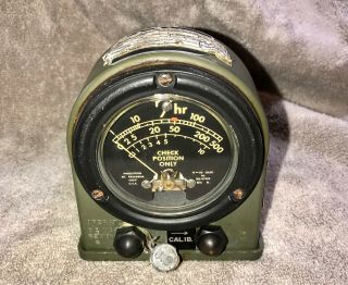 Vintage Radiacmeter Im - 174/pd - Great For Military Collectors.