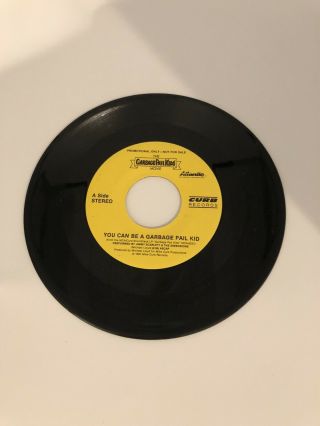 Very Rare 1987 Garbage Pail Kids The Movie Soundtrack Promo 45 Record