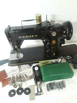 Vintage Singer Model 319 Sewing Machine,  Serviced (n194b) S2a