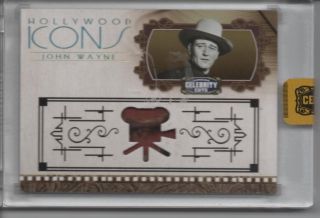 2008 Donruss Celebrity Cuts - Hollywood Icons Materials - John Wayne 41/50