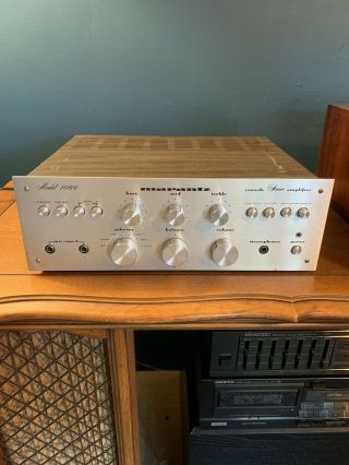 Marantz Model 1060 Integrated Amplifier Vintage Audiophile Fully Read