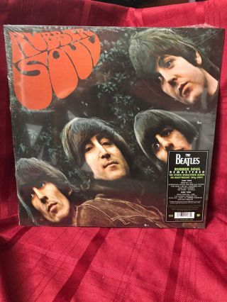 The Beatles Rubber Soul 12 " Lp Vinyl Reissue Remaster Stereo 180g