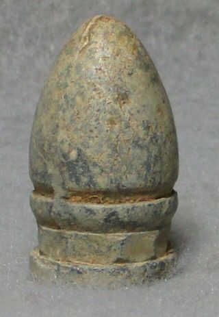 Carved Chess Piece Civil War Relic Cold Harbor Bullet
