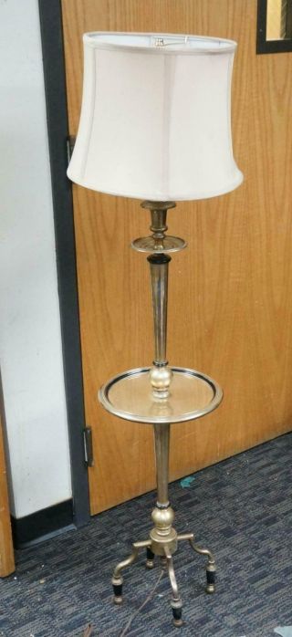 Vintage 1975 Chapman Brass Floor Lamp