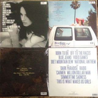Lana Del Rey - Honeymoon,  Ultraviolence,  Born To Die,  Paradise Vinyl LP 4 SET 2
