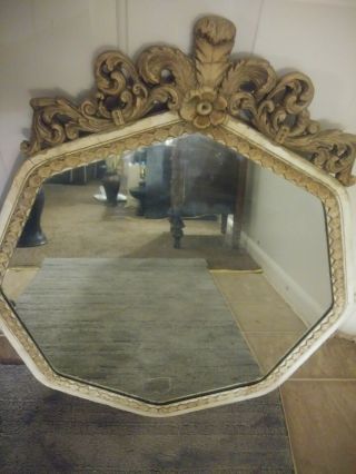 Antique NURRE Victorian style mirror 2
