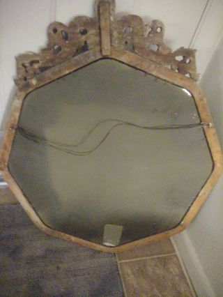 Antique NURRE Victorian style mirror 3