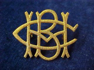Rare Vintage Metal Badge " Hbc " Hudsons Bay Company