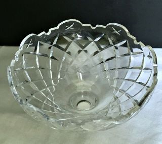 Waterford Crystal Avoca 6 Arm Chandelier Centerpiece Bottom Bowl Replacement
