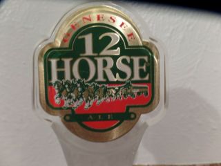 Genesee beer 12 horse ale tap handle. 2