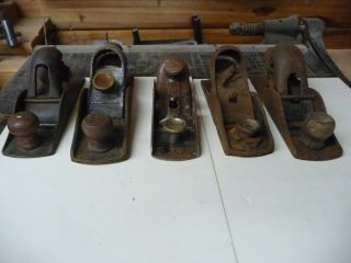 Vintage Woodworking Planes Stanley And Other For Restoration And Further Use