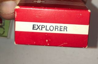 Vintage Victorinox Old Stock EXPLORER RED - SWISS ARMY KNIFE W/ Box 2
