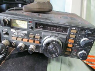 Vintage Icom Ic - 730 Hf Transceiver W/mike Parts Only