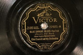Jazz Gene Kardos Orch Blue Danube Blues Victor 22921 V,  /v,