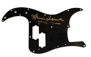 Annie Lennox Hand Signed Autographed Guitar Pick Guard With