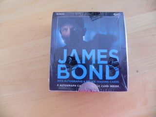 2013 James Bond Autographs & Relics Factory Trading Cards /8000