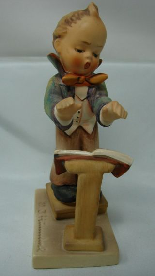 Early Vintage Goebel Boy Band Leader 129 Hummel Figurine