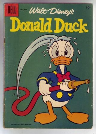 Donald Duck 60 Strict Fn Carl Barks All - Time Classic " Titanic Ants " Story.