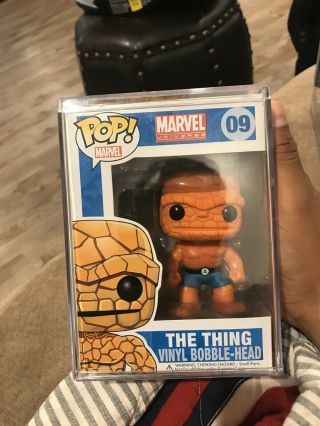 Funko Pop The Thing Fantastic Four Marvel Universe 09 Never Opened In Hardstack