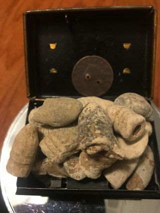 Over 2 Pounds Of Civil War Bullets and an 1833 US Penny.  Ships Priority Mail 2