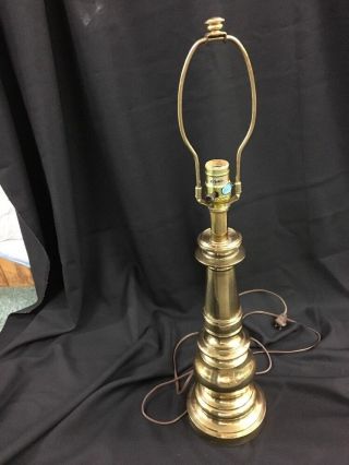 Vintage Mid Century Stiffel Brass Lamp Hollywood Regency Parzinger?