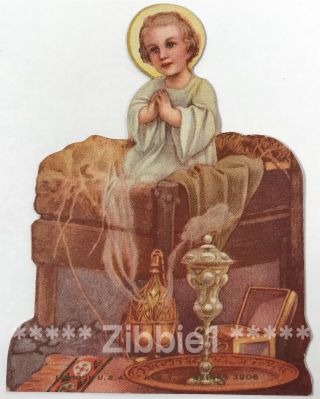 Christ Child,  Vintage Die Cut Stand - Up Card
