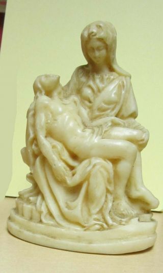 A Santini Pieta Mary & Jesus Michelangelo 