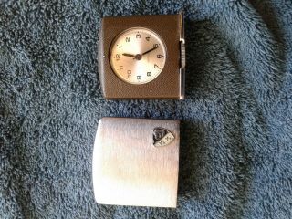 Vintage Westclox Pocket/travel Clock - Very Neat