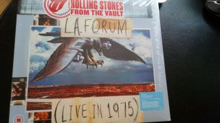 The Rolling Stones " From The Vault - L.  A Forum Live In 1975 " 3 Lp/dvd