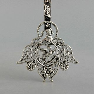 Collectable Old Tibet Silver Hand - Carved Myth Phenix Delicate Decorate Hairpin