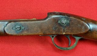 Civil War P53 Enfield Rifle Wood Stock With Lockplate