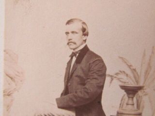 24th Massachusetts Infantry Colonel Charles Holden Hooper Cdv Photograph