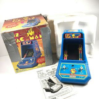 1982 Coleco Ms.  Pacman Vtg Arcade Tabletop Video Game Console W/ Box Instr