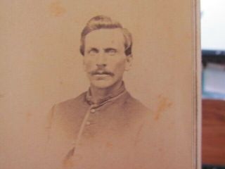 Waterloo York Civil War Soldier Cdv Photograph